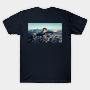 superhero over the city T-Shirt